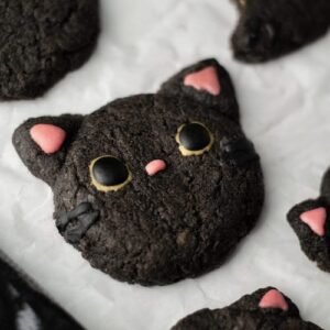 黒猫クッキーのサンプル