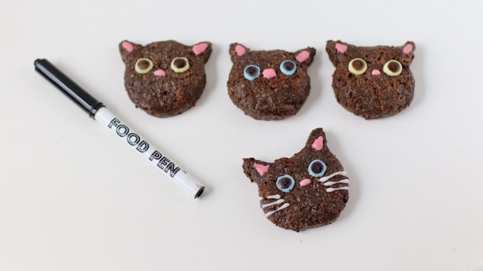 ハロウィン黒猫クッキーの作り方