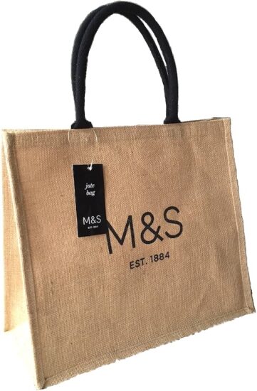 M&Sジュートバッグ
