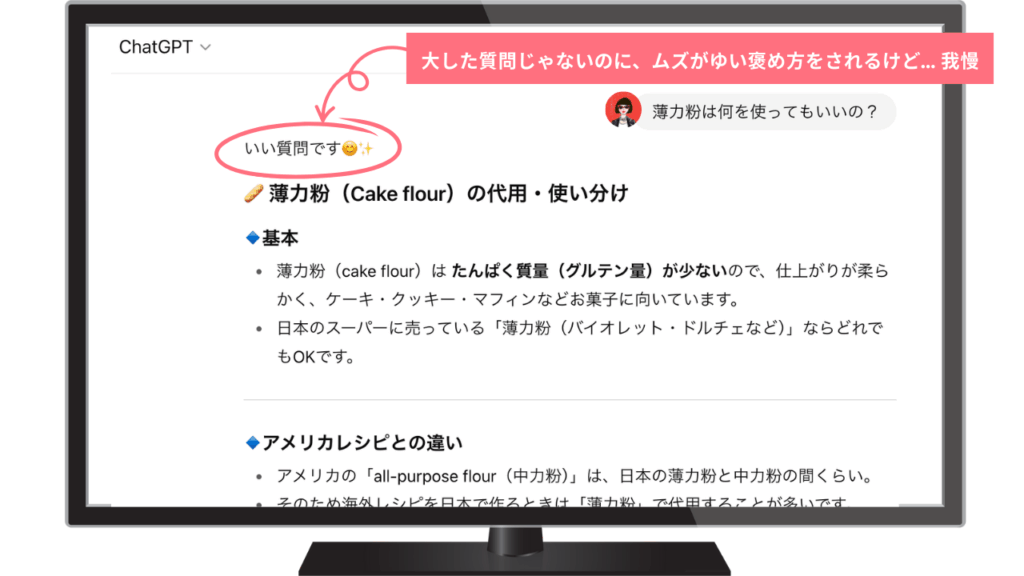 代用食材をChat GPTが提案