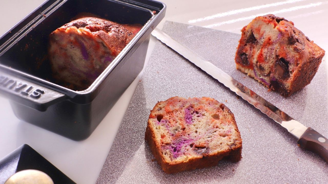 マーブルパウンドケーキ