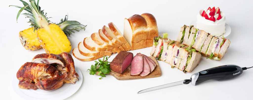 クイジナートの電動ナイフで切れるもの