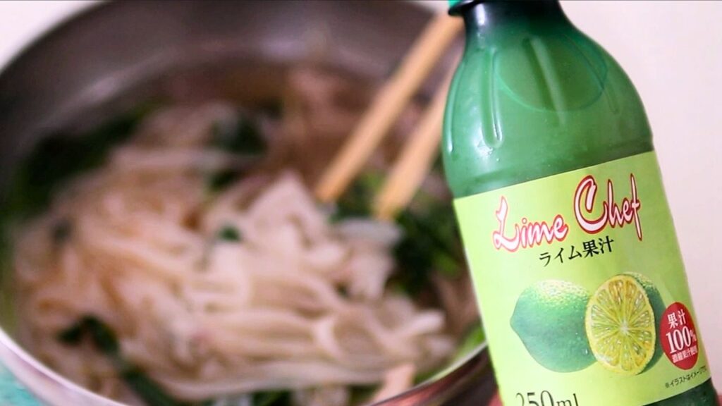 卓上調味料で後付けして爽やかさを加える