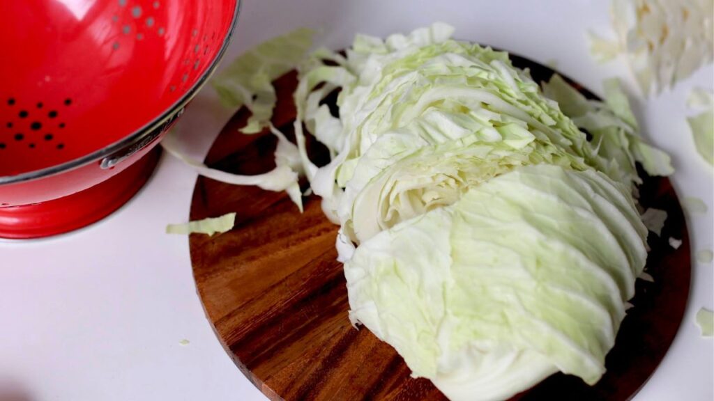 キャベツは手で切るよりフードプロセッサーのほうが楽