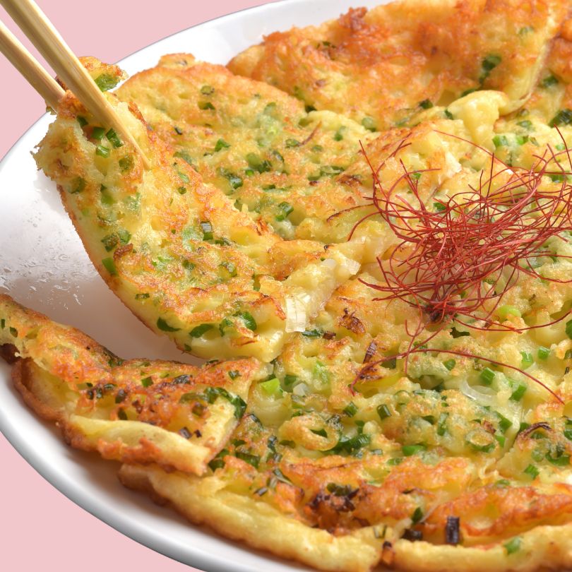 チヂミの大量ネギはフードプロセッサーで切ると簡単