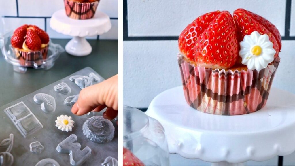 デコレーションに使えるチョコ型