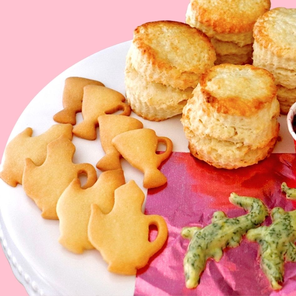 ティータイムのクッキー