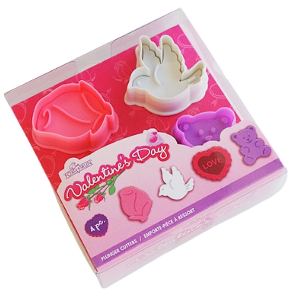 バレンタインのクッキー型セット