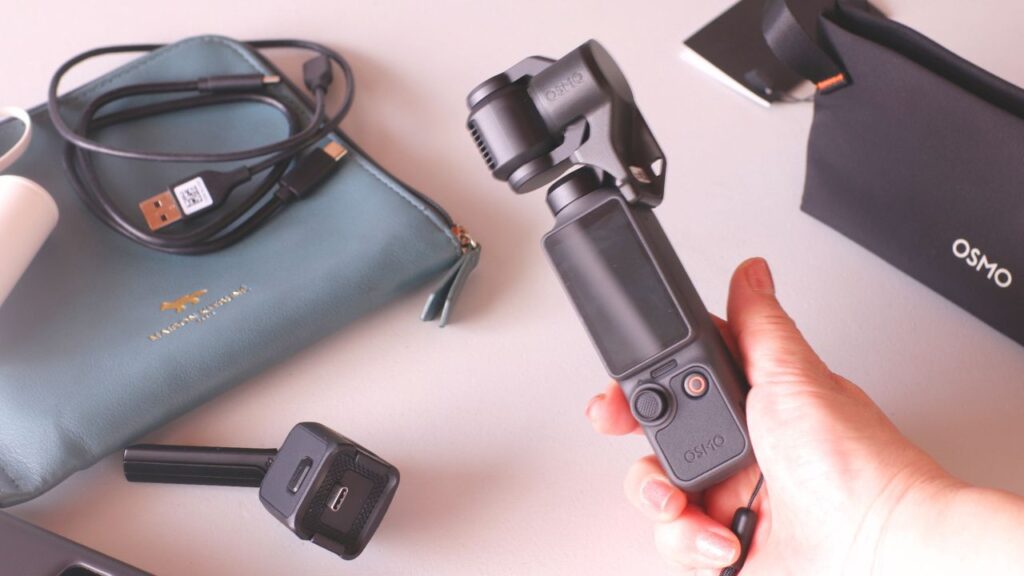 オズモポケット４で食べ歩き料理動画