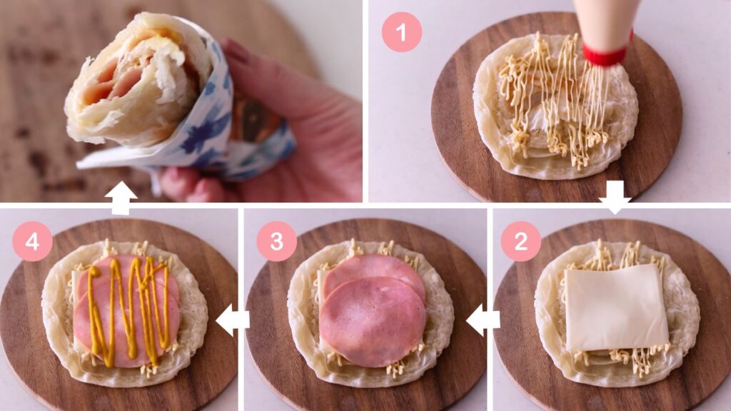 ラップロールの作り方