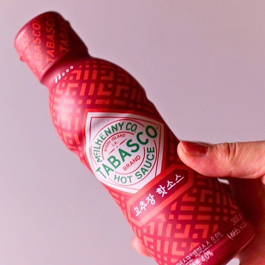 韓国のコチュジャン入りタバスコ