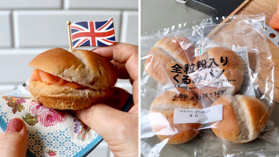 コンビニで売ってるパンをミニバーガーにするアイデア
