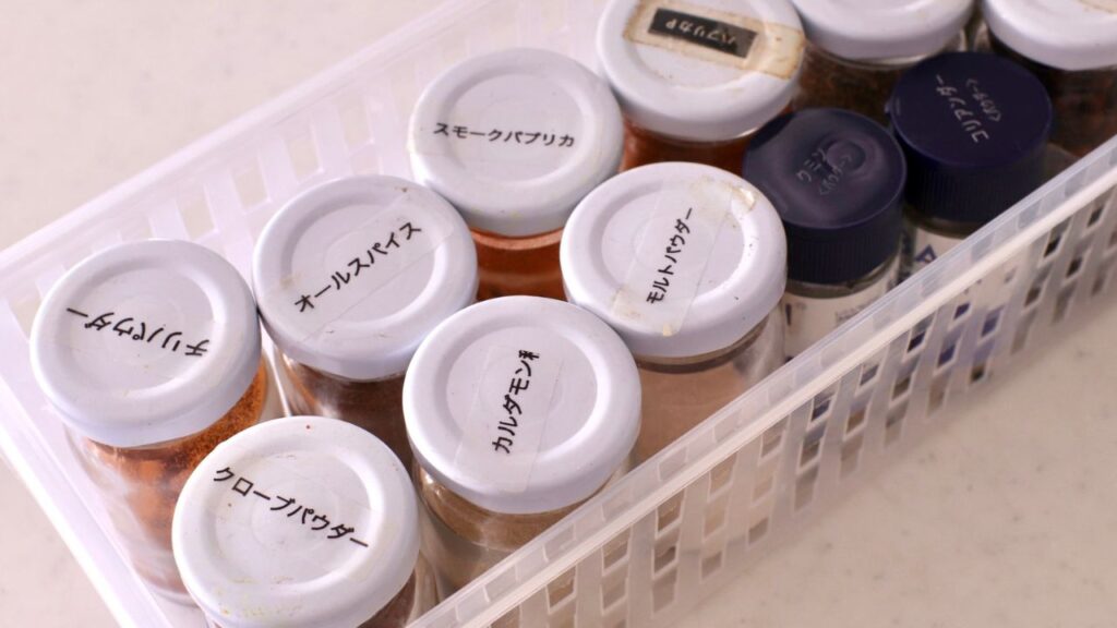 我が家のスパイスボックス