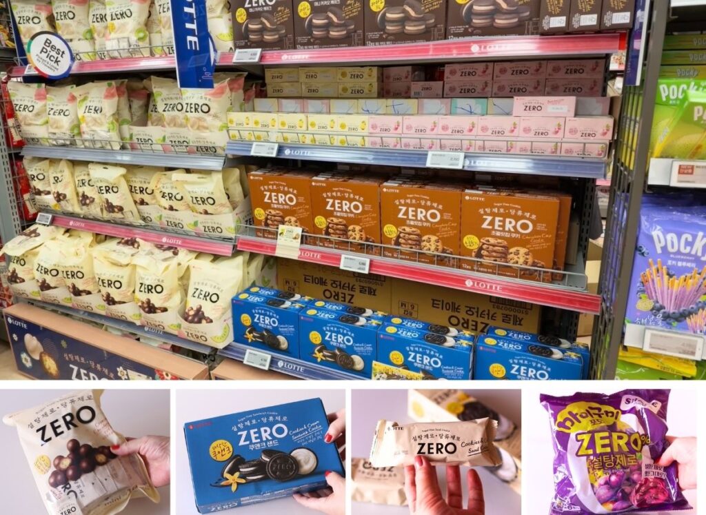 韓国ZEROお菓子いろいろ